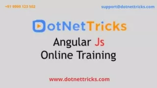 Angular js Online -Training