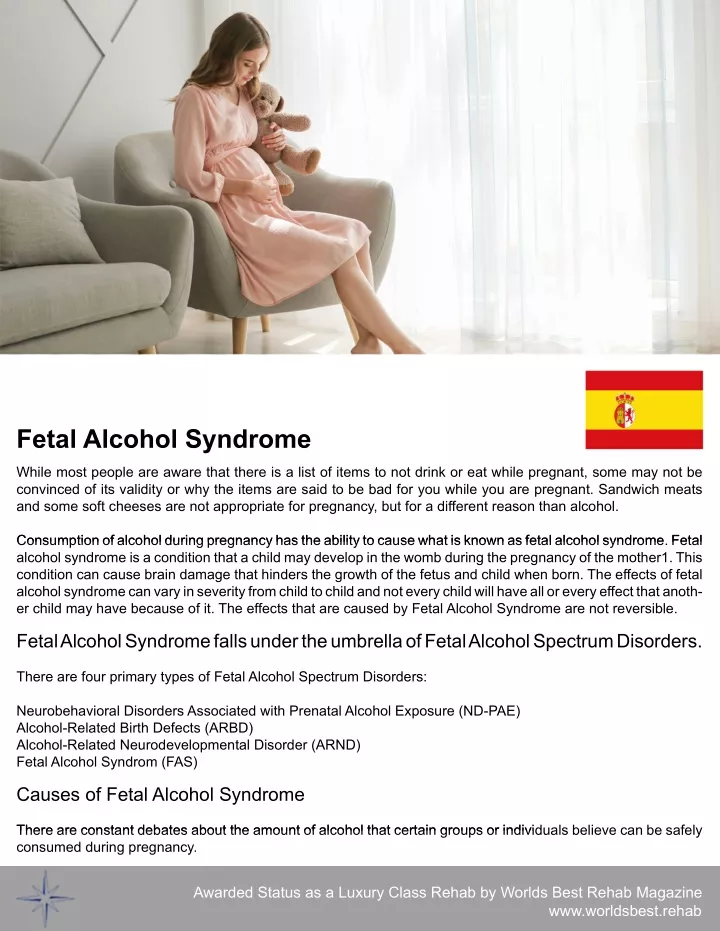 fetal alcohol syndrome