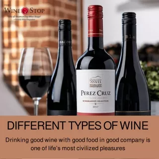 different types of wine