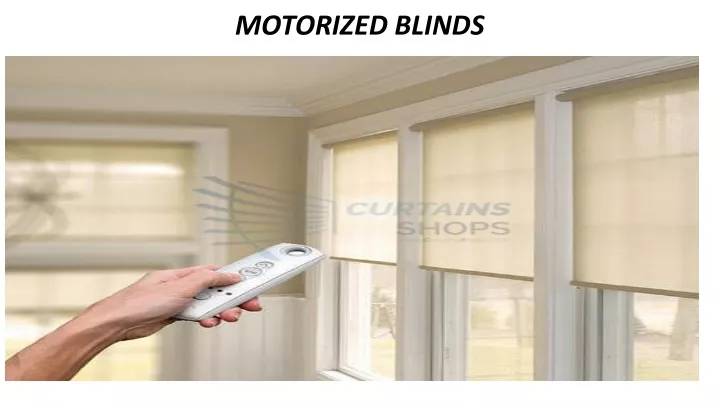 motorized blinds