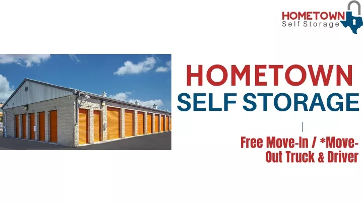 hometown self storage