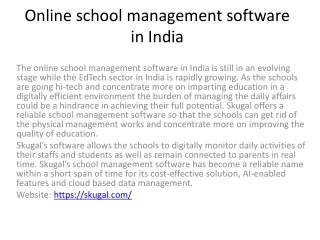 online school management software in india