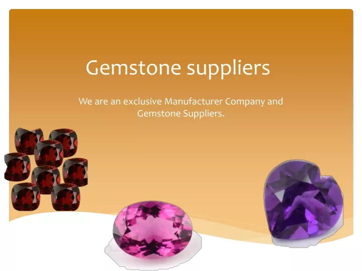 g emstone suppliers