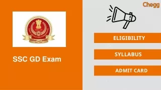 SSC GD Govt Exam