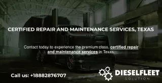 Certified Repair and Maintenance Services, Texas