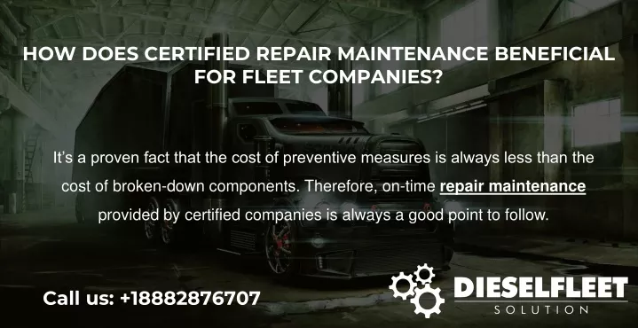 how does certified repair maintenance beneficial