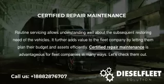 Certified Repair Maintenance