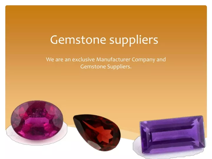 g emstone suppliers
