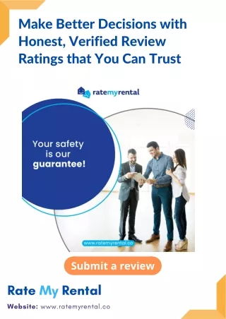 Make Better Decisions with Honest, Verified Review Ratings that You Can Trust