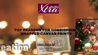 Design Your Best Wrapped Canvas Prints | Studio Xtra