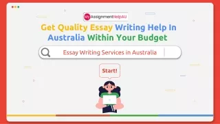 Get Quality Essay Writing Help In Australia Within Your Budget 