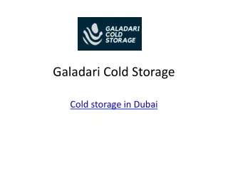 galadari cold storage