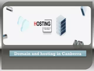 Domain and hosting in Canberra