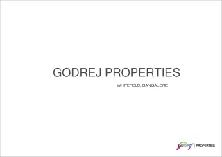 Upcoming Project Godrej Whitefield Bangalore - 2 and 3 BHK Flats For Sale