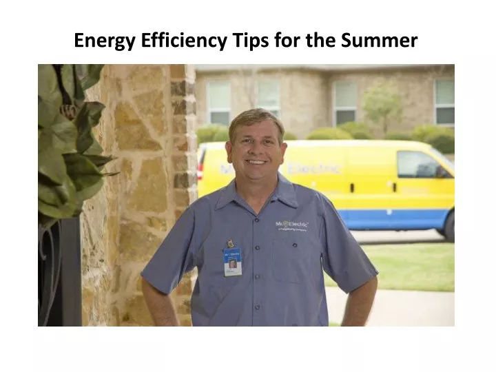 energy efficiency tips for the summer