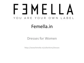 Femella Dresses for women