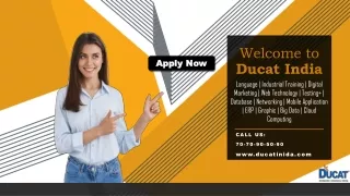 welcome to ducat india