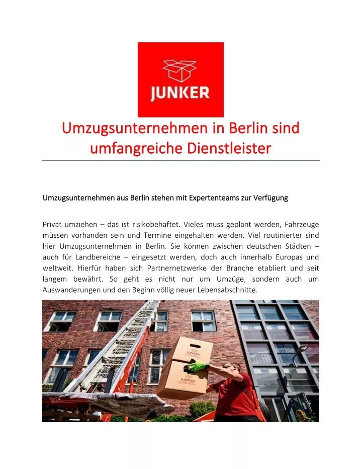 umzugsunternehmen umzugsunternehmen in berlin