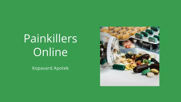 painkillers online