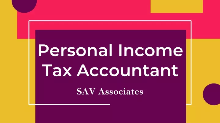 personal income tax accountant