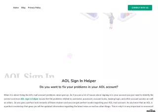 AOL sign in helper