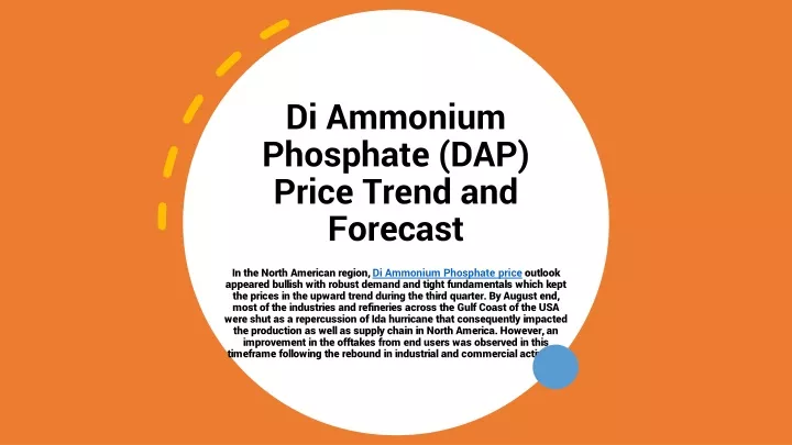 di ammonium phosphate dap price trend and forecast