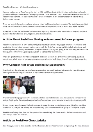 14 Questions You Might Be Afraid to Ask About real flow real estate