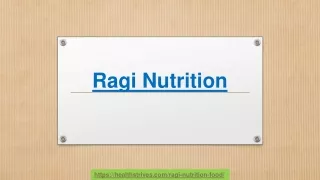 Health Benefits From Ragi Nutrition With Higher Potassium And Calcium
