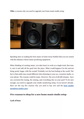 title 5 reasons why you need to upgrade your home