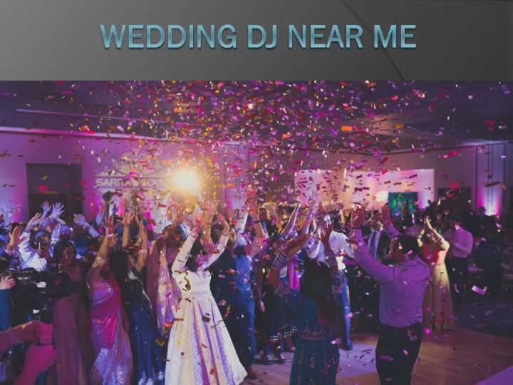 wedding dj near me