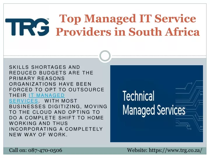 top managed it service providers in south africa