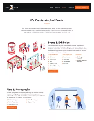 Well known Dubai Event Management Companies in dubai | plan3media