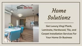 Best Tile Floor Installation Service in Paradise Valley - Home Solutionz