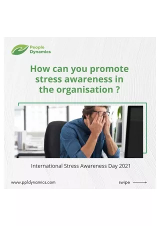 How Can You Promote Stress Awareness In Organisation - Recruitment Company in Qa