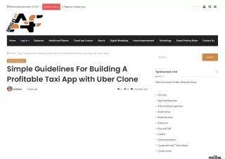 SpotnRides: Simple Guidelines For Building A Profitable Taxi App with Uber Clone