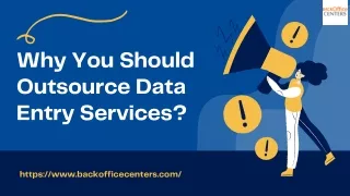 Why You Should Outsource Data Entry Services