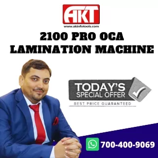 best oca lamination machine in Delhi