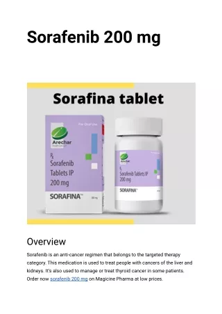 sorafenib 200 mg