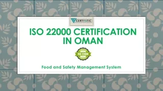 iso 22000 certification in oman