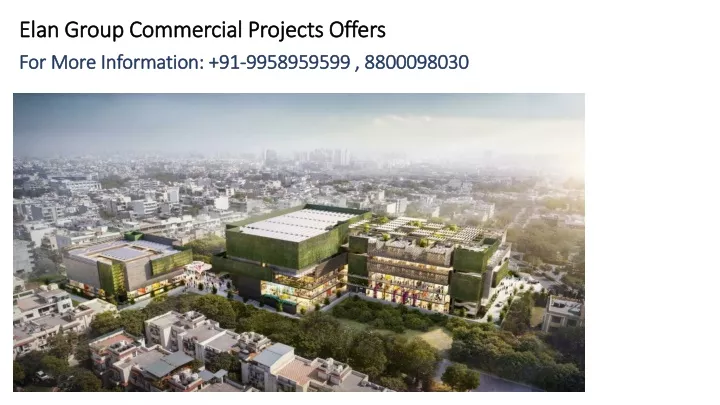 elan group commercial projects offers