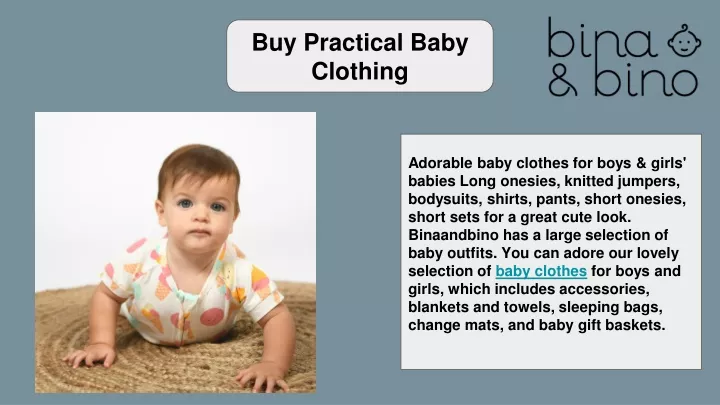 buy practical baby clothing