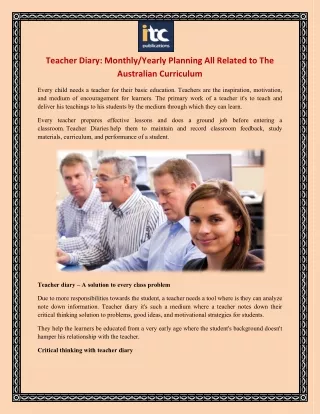 teacher diary monthly yearly planning all related