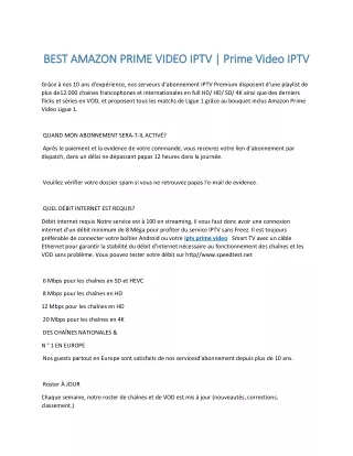 best amazon prime video iptv prime video iptv