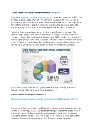 Technical Illustration Software Market