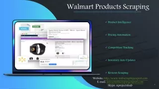 walmart products scraping