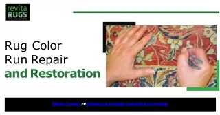 Best Rug Color Run Repair and Restoration at Revita Rugs