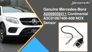 genuine mercedes benz a0009058411 continental
