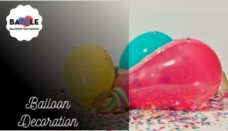 Balloon Decoration