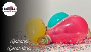 Balloon Decoration