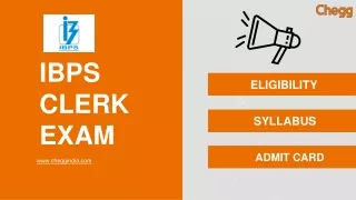 ibps clerk exam